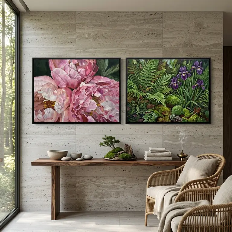 Abstract Nature Art Set