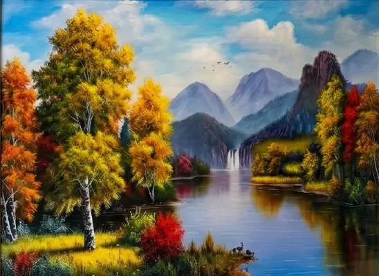 Hồ mùa thu
