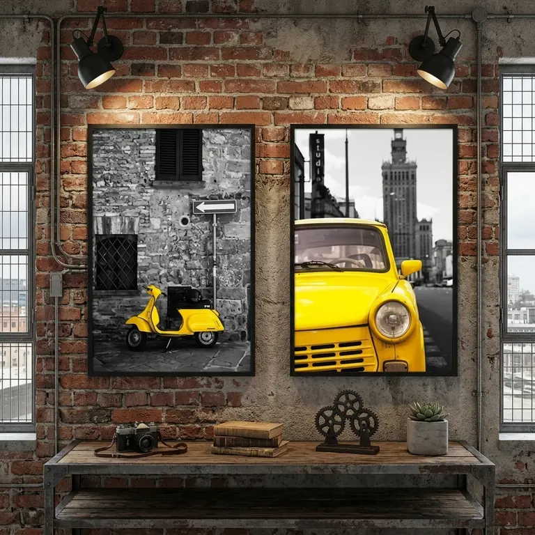 Modern City Wall Art