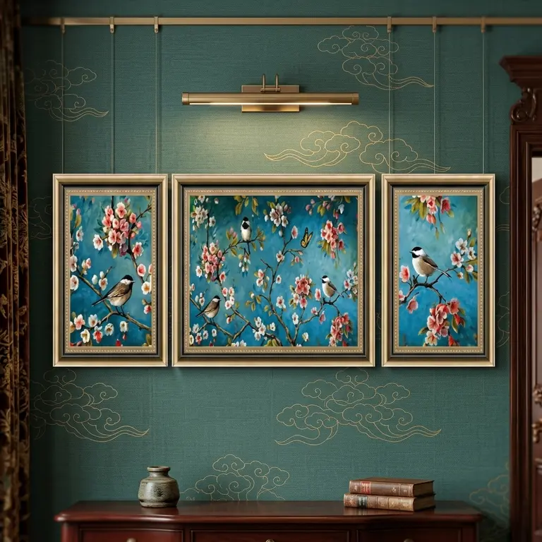 Flowers and Birds Art Set