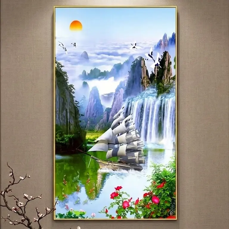 Auspicious Sailing Wall Art