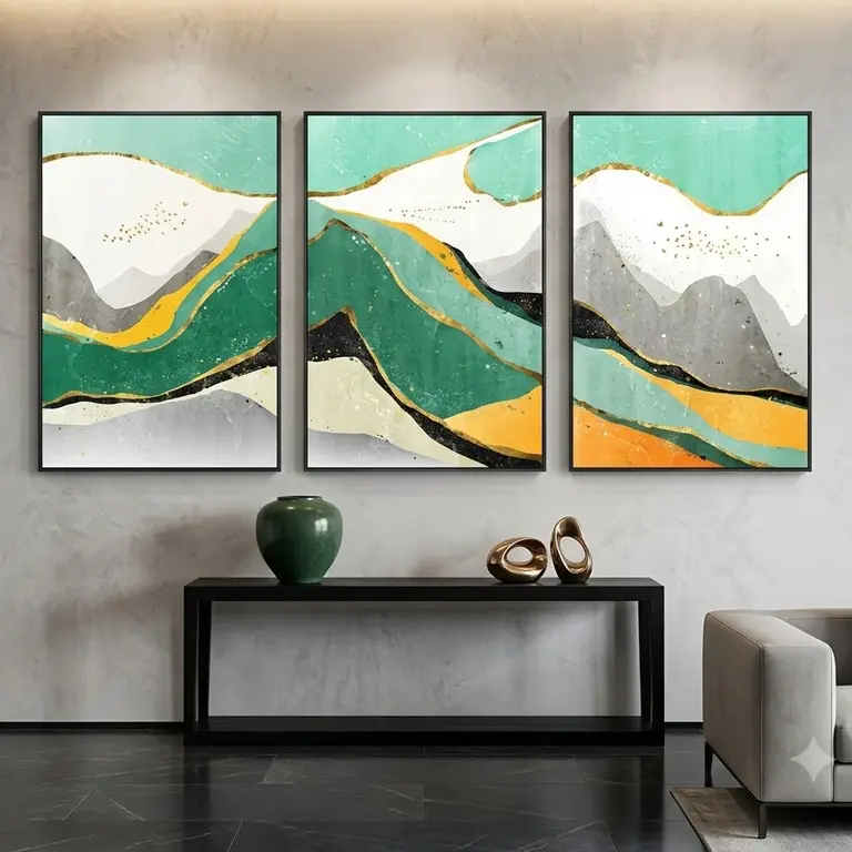 Modern Abstract Painting Set