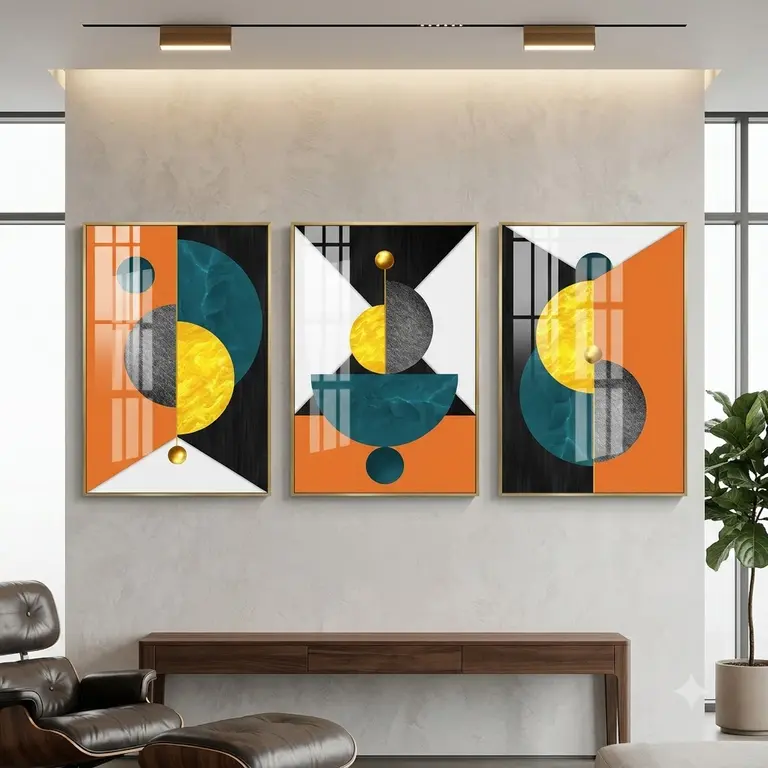 Modern Abstract Painting Set