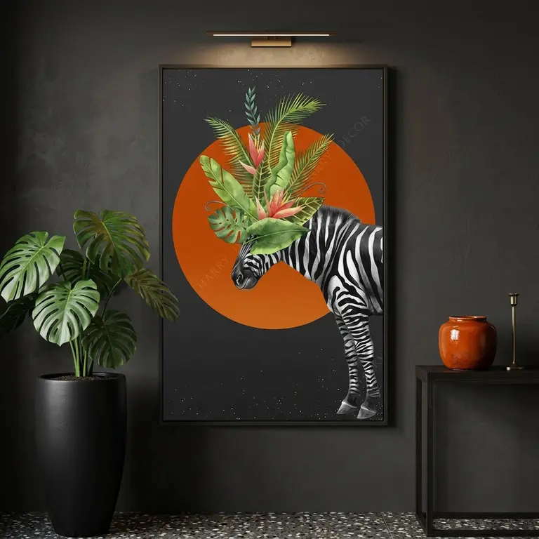 Abstract Horse Artwork