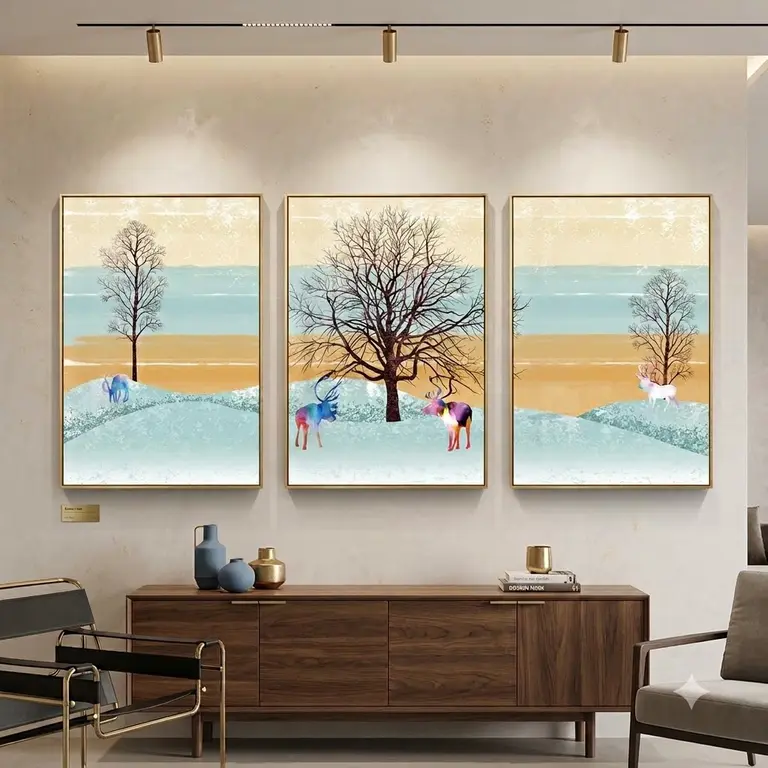 Modern Nature Landscape Art Set