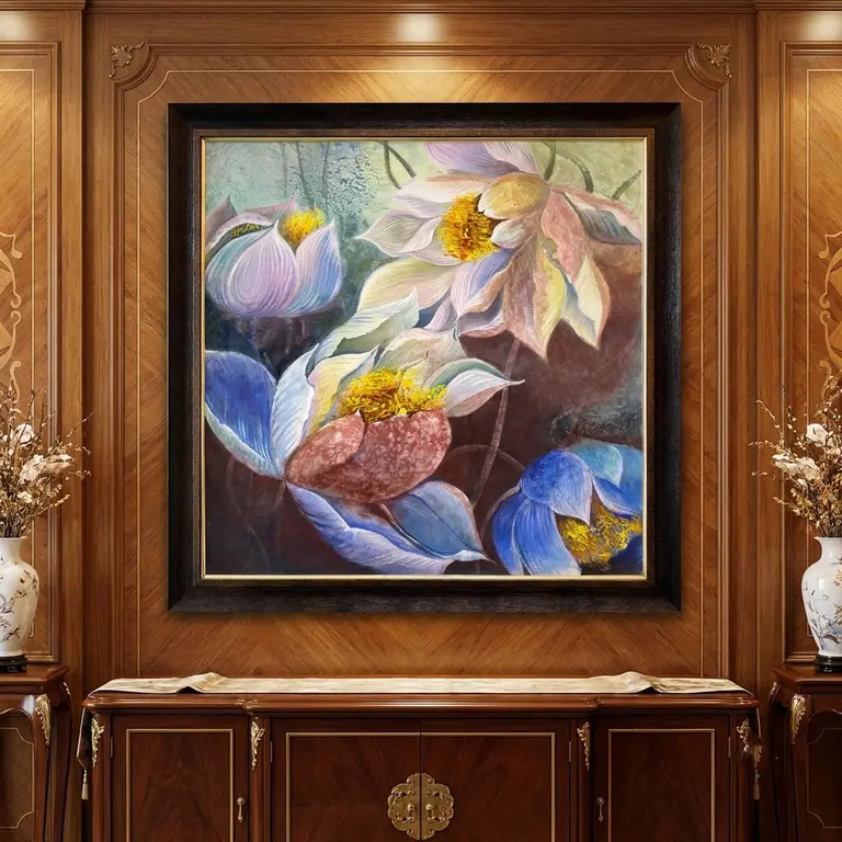 Modern Flowers Painting