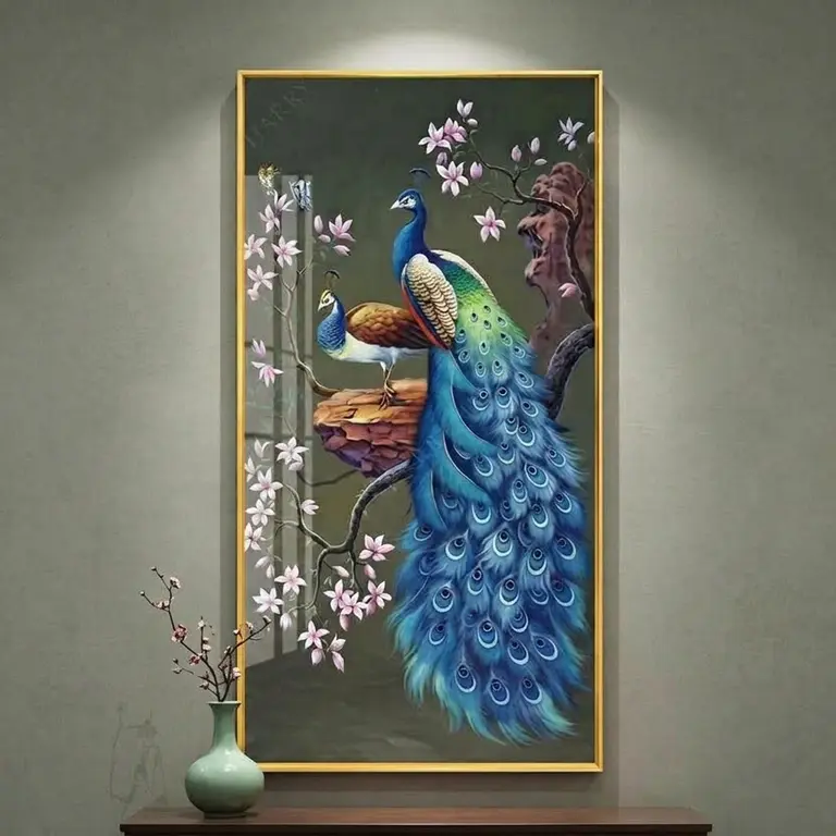 Prosperity Peacocks Art
